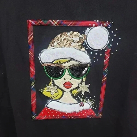 NWT Berek Festive Lady Tee - Picture 2 of 6